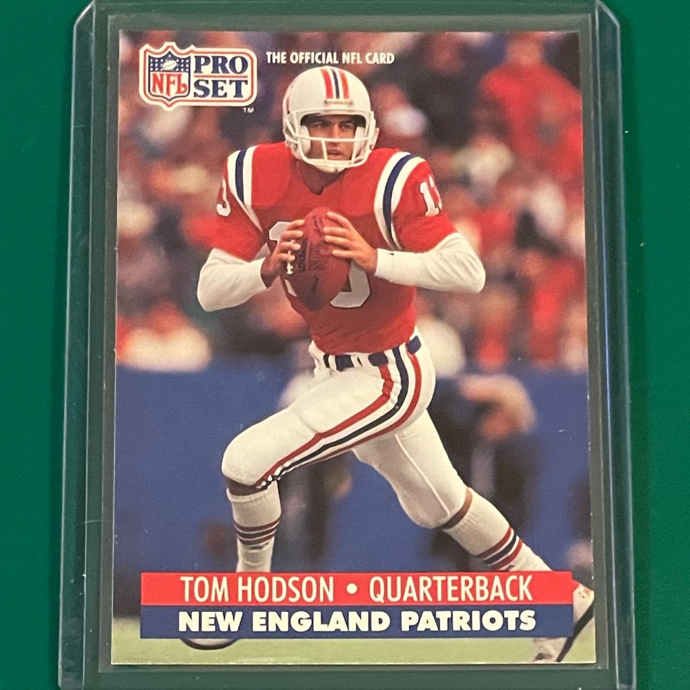 Tom Hodson #229 1991 Pro Set Football Trading Card